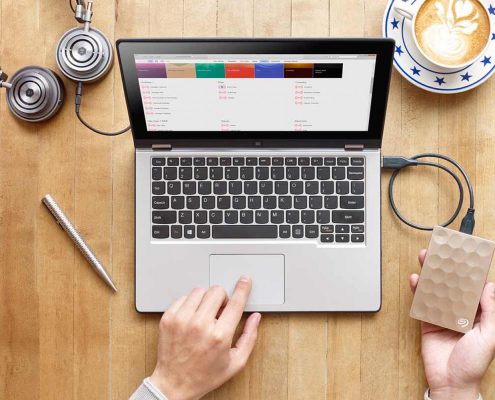 اجرای بازیابی اطلاعات هارد دیسک کامپیوتر