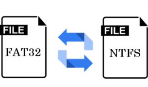 آموزش تبدیل فرمت NTFS به FAT۳۲