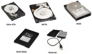 انواع هارد ssd و hdd