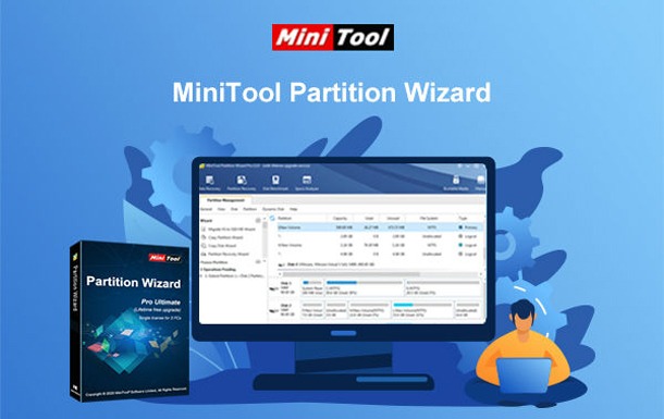 تعمیر هارد اکسترنال با نرم‌افزار Mini Tool Partiotion Wizard