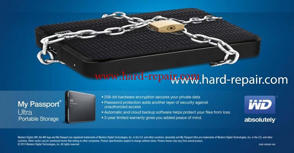 برداشتن پسورد هارد اکسترنال وسترن